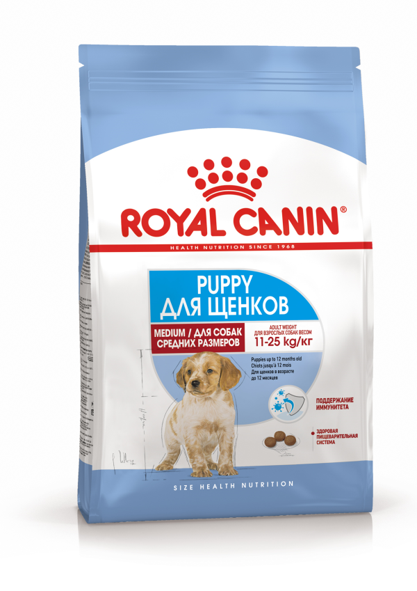 Royal Canin Корм для щенков средних пород 3 кг