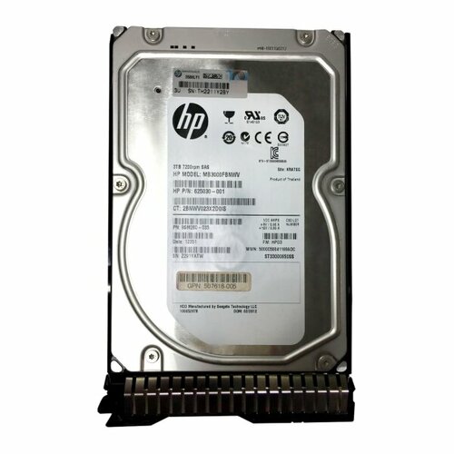 Жесткий диск HP 9SM260-035 3Tb SAS 3,5 HDD