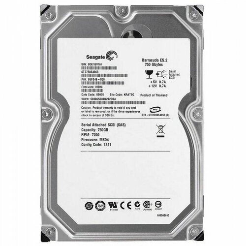 Жесткий диск HP 9EF246-035 750Gb SAS 3,5