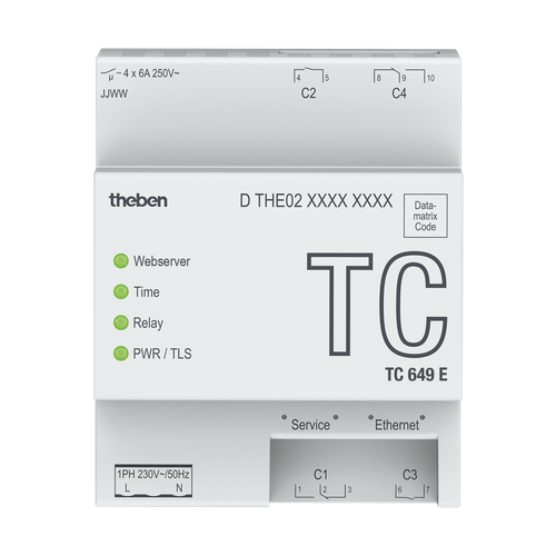 Цифровой астрономический таймер Theben TC 649 E 90602₽