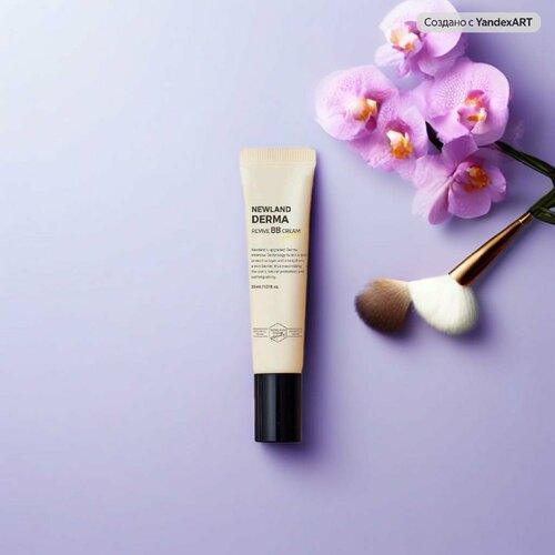 NEWLAND DERMA REVIVE BB CREAM / Тональный ВВ крем для восстановления кожи, 30 мл