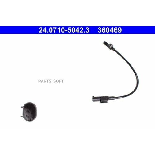 ATE 24071050423 датчик ABS W166 ЗАД 17430₽