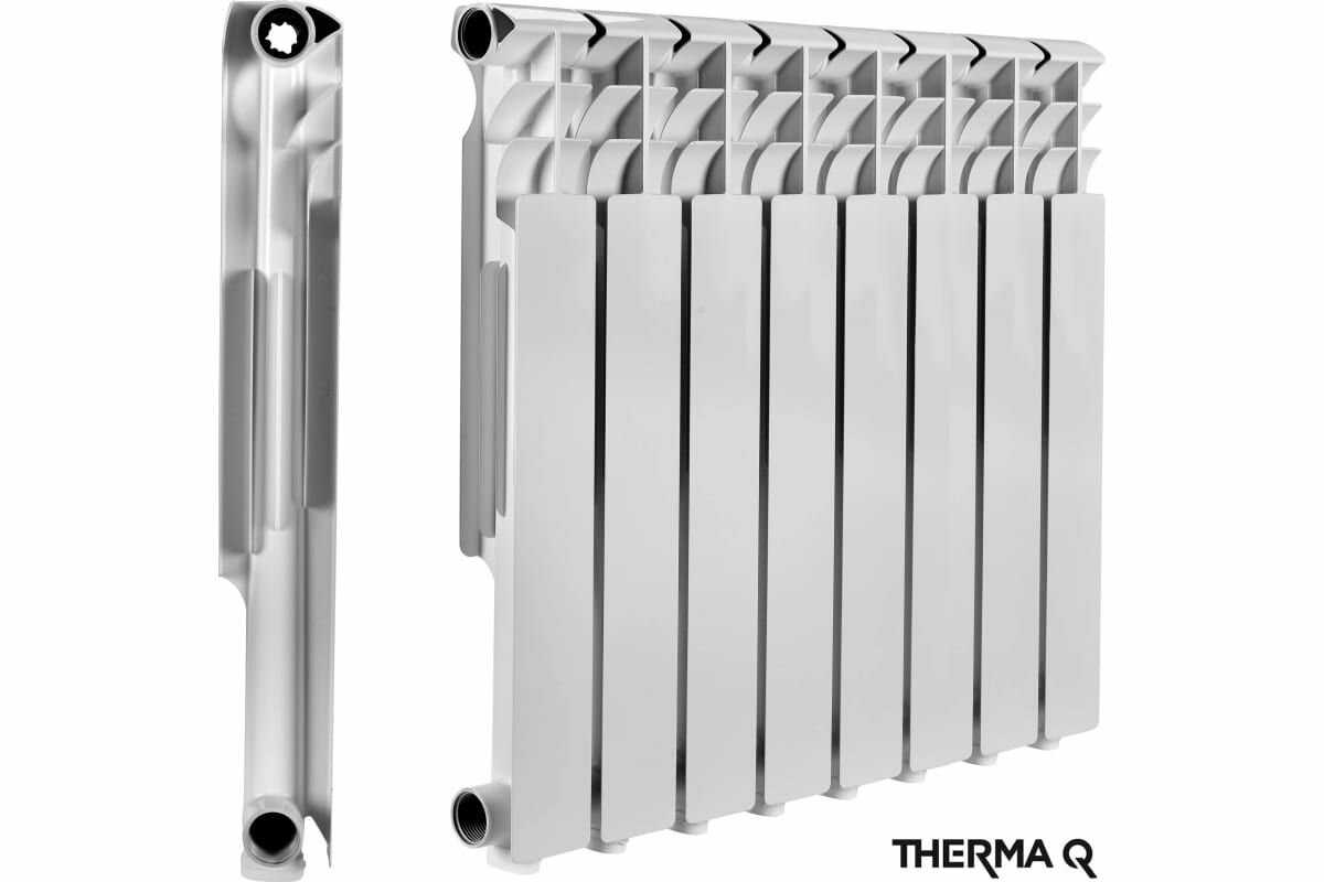 Радиатор алюминиевый THERMA Q1 500/80 8 секций