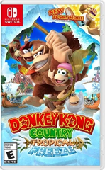 Игра Donkey Kong Tropical Freeze для Nintendo Switch (картридж, английская версия)