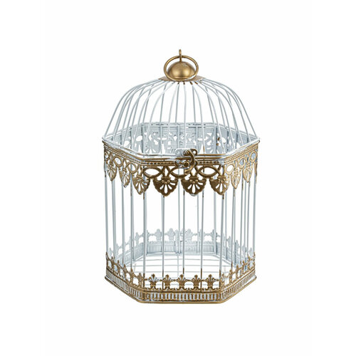 Клетка декоративная Remecoclub металлическая 30x18x21 см 3046₽