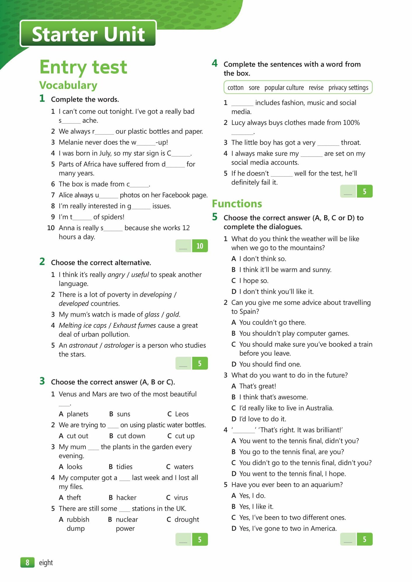 Книга Sprint 4 Student's book + downloadable digital book - фото №8