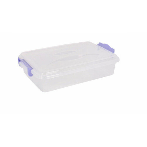 Контейнер 4,5л пласт. прямоуг плоский М574 /Окт/ 1/10