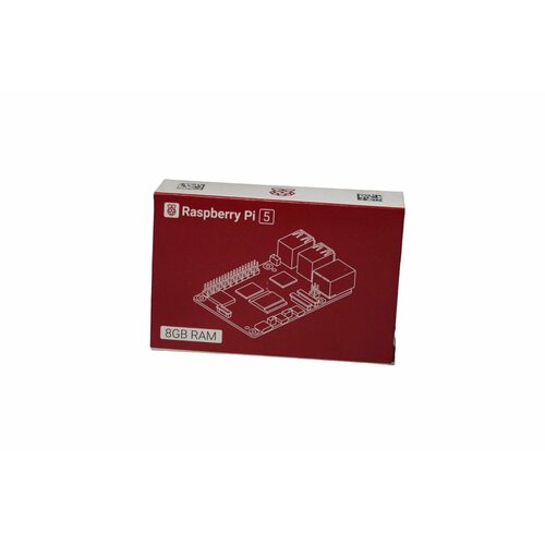 Микрокомпьютер Raspberry Pi 5 8GB elecrow rtc модуль для raspberry pi pico rtc чип ds3231 плата пик бортового чипа поддерживает cr1220 кнопочную ячейку