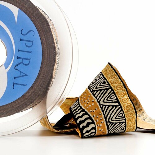 Лента жаккардовая SAFISA Цвет 03, Синий, 50 мм, 15 м