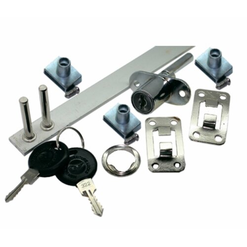 Замок, штырьевой, на 3 ящика