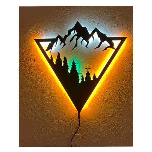 Светильник настенный ночник Горная вершина 2050₽