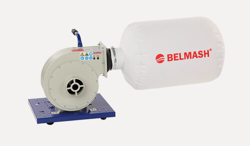 Изображение товара Вытяжная установка (стружкоотсос) BELMASH DC850, 750 Вт, 850 м3/час, D087A