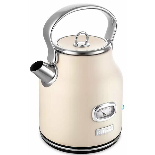Чайник электрический KITFORT КТ-6150-1 2200 Вт бежевый 17 л металлпластик 572000₽