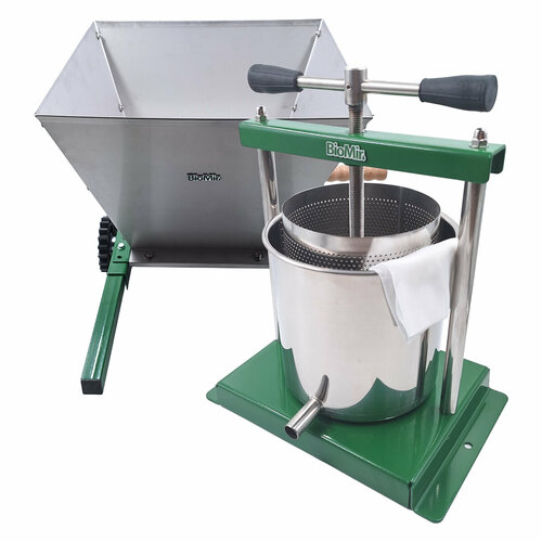 Набор винодела BIOMIR пресс 5л дробилка 28л 1699000₽