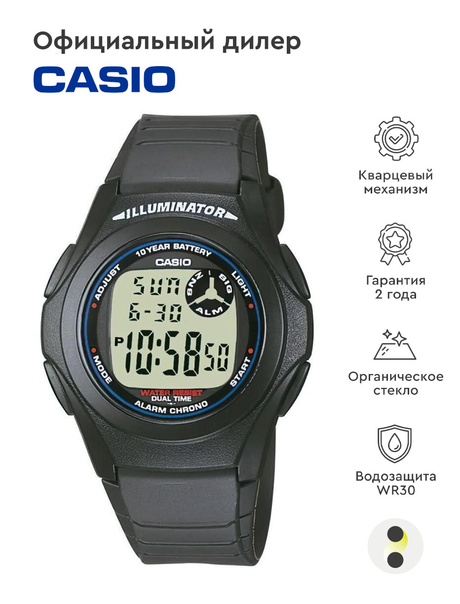 Наручные часы CASIO Collection F-200W-1A