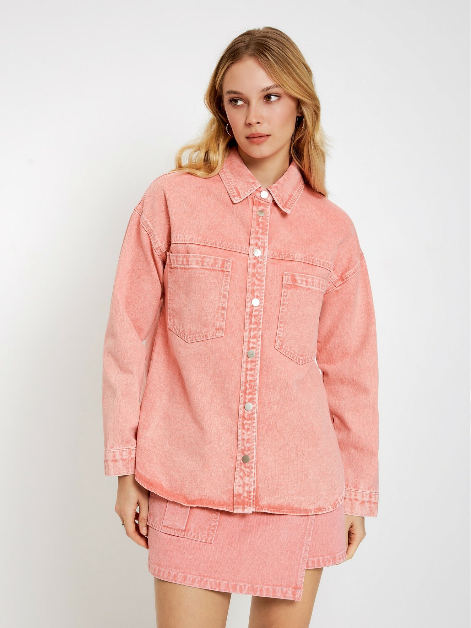 фото Куртка джинсовая CONCEPT CLUB Lora фуксия Женский XL размер