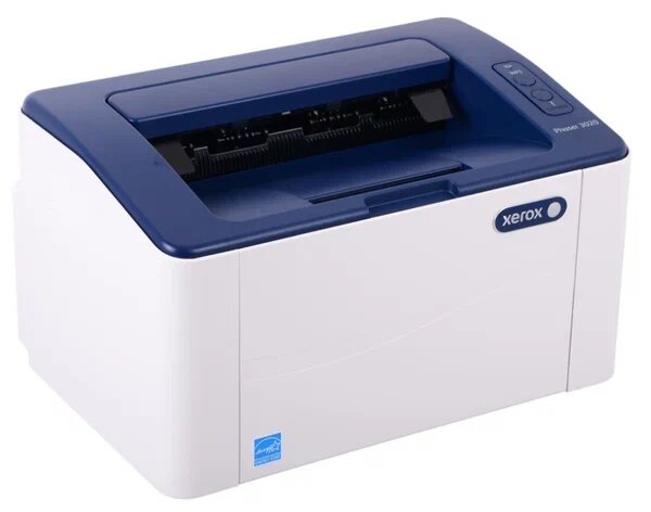 Принтер лазерный Xerox Phaser 3020BI, ч/б, A4, белый