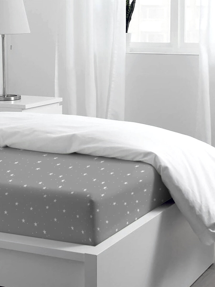 фото Простыня "Василиса" Евро, Бязь, Старли