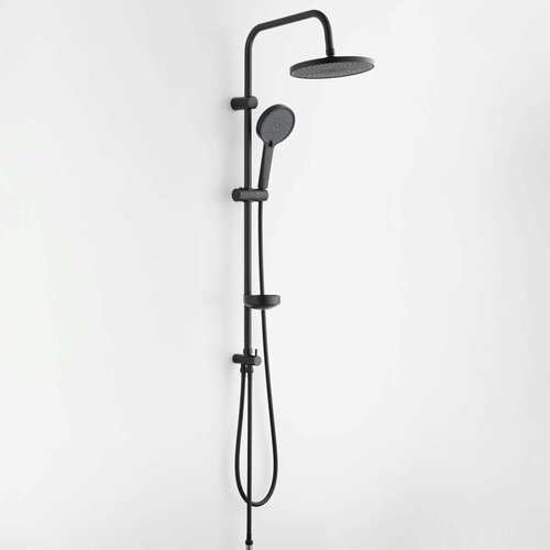 Душевая стойка с тропическим душем без смесителя BOND B01-8888, черная
