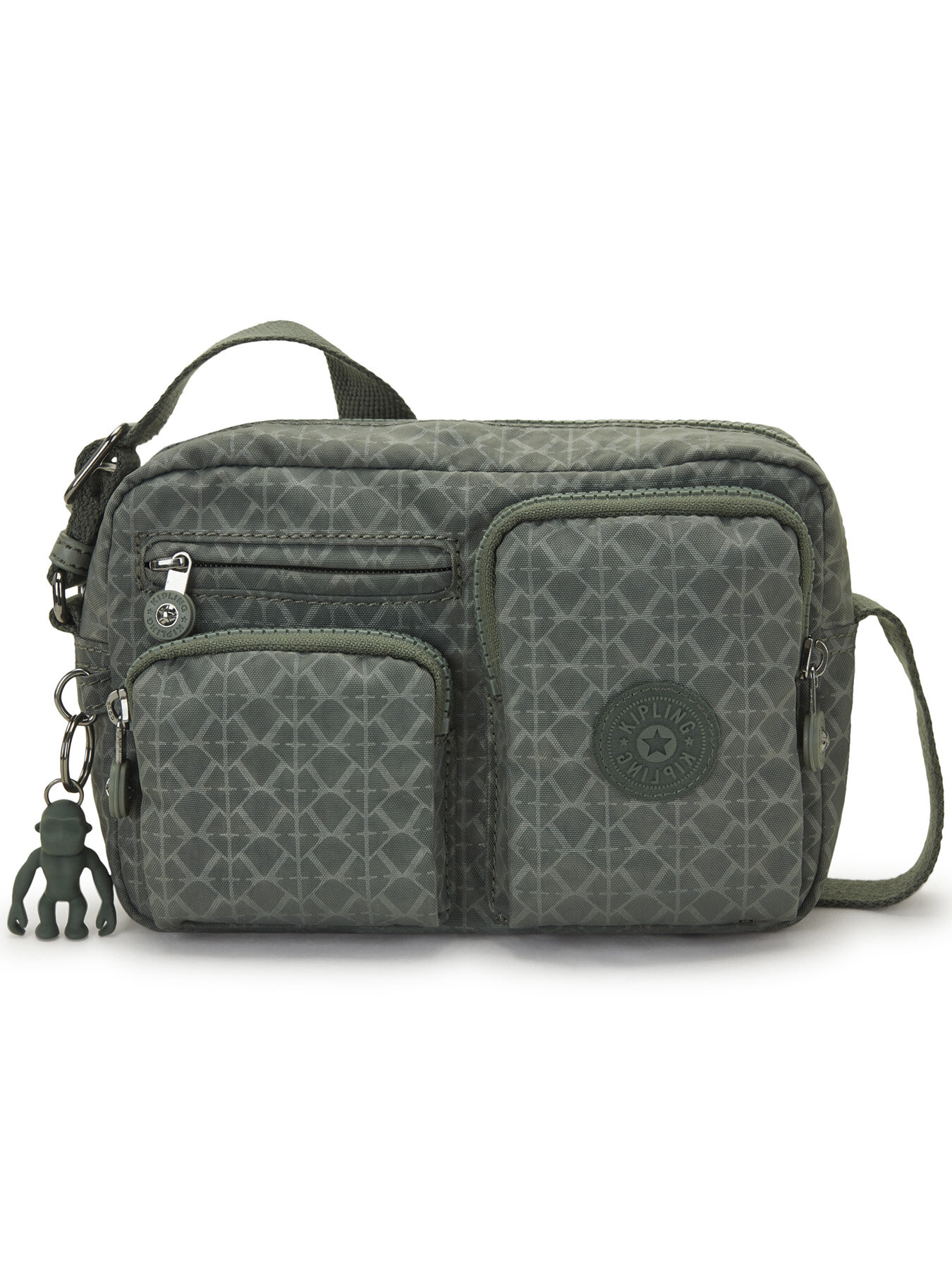 фото Сумка кросс-боди Kipling KI5631F6C Albena Small Crossbody Bag *F6C Sign Green Emb