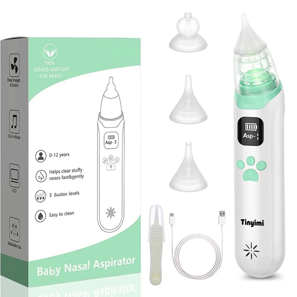 фото Детский электрический носовой аспиратор Baby Nasal Aspirator KA1001