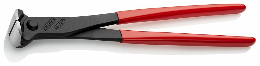 Кусачки KNIPEX торцевые, 280 мм, фосфатированные, обливные ручки KN-6801280
