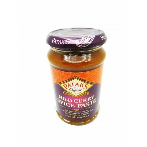 Паста Милд Карри Pataks /283г/безопасное применение/хороший состав/без аллергии/