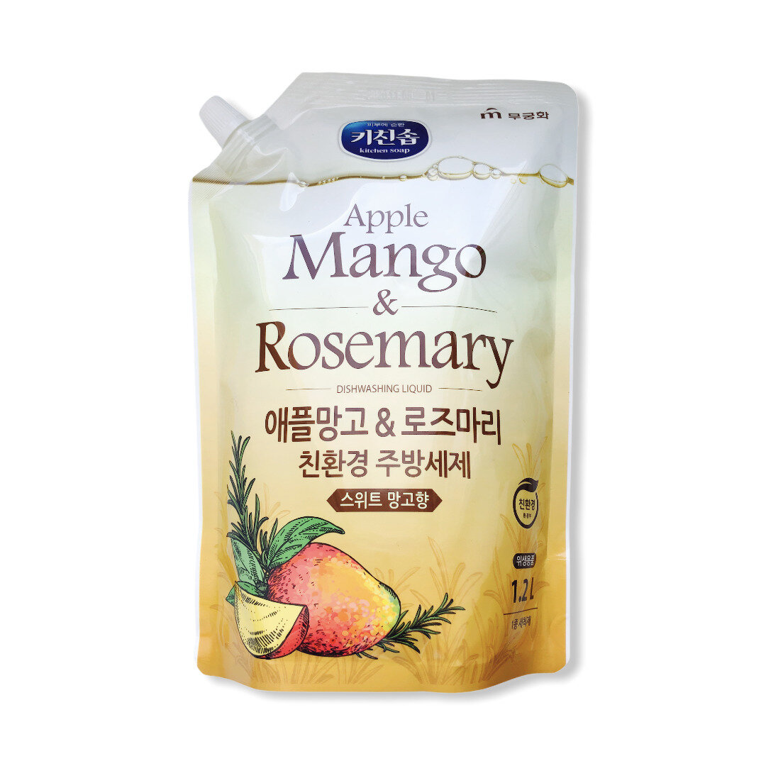 Mukunghwa Средство для мытья посуды Applemango&Rosemary Dishwashing Detergent 1.2L