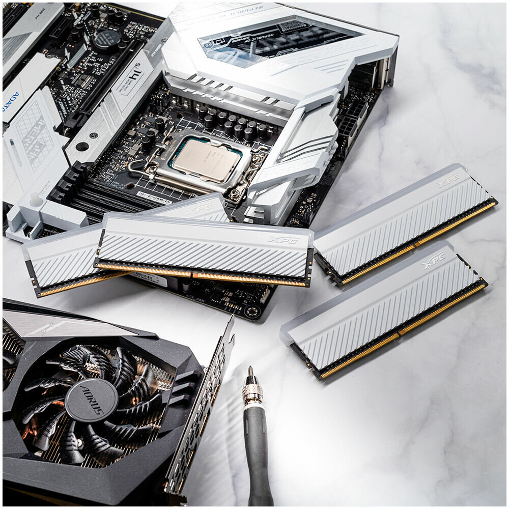 Модуль памяти DDR4 32GB (2*16GB) ADATA XPG SPECTRIX D45G RGB PC4-28800 3600MHz CL18 радиатор 1.35V - фото №9