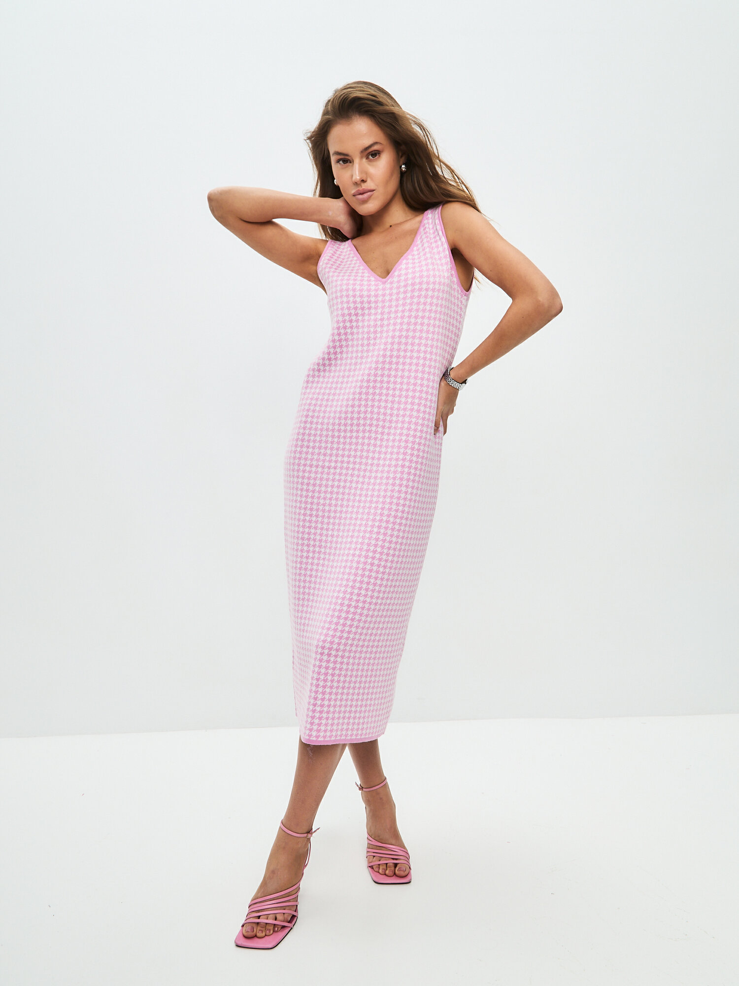 Платье Diana Delma, размер 42-46, розовый