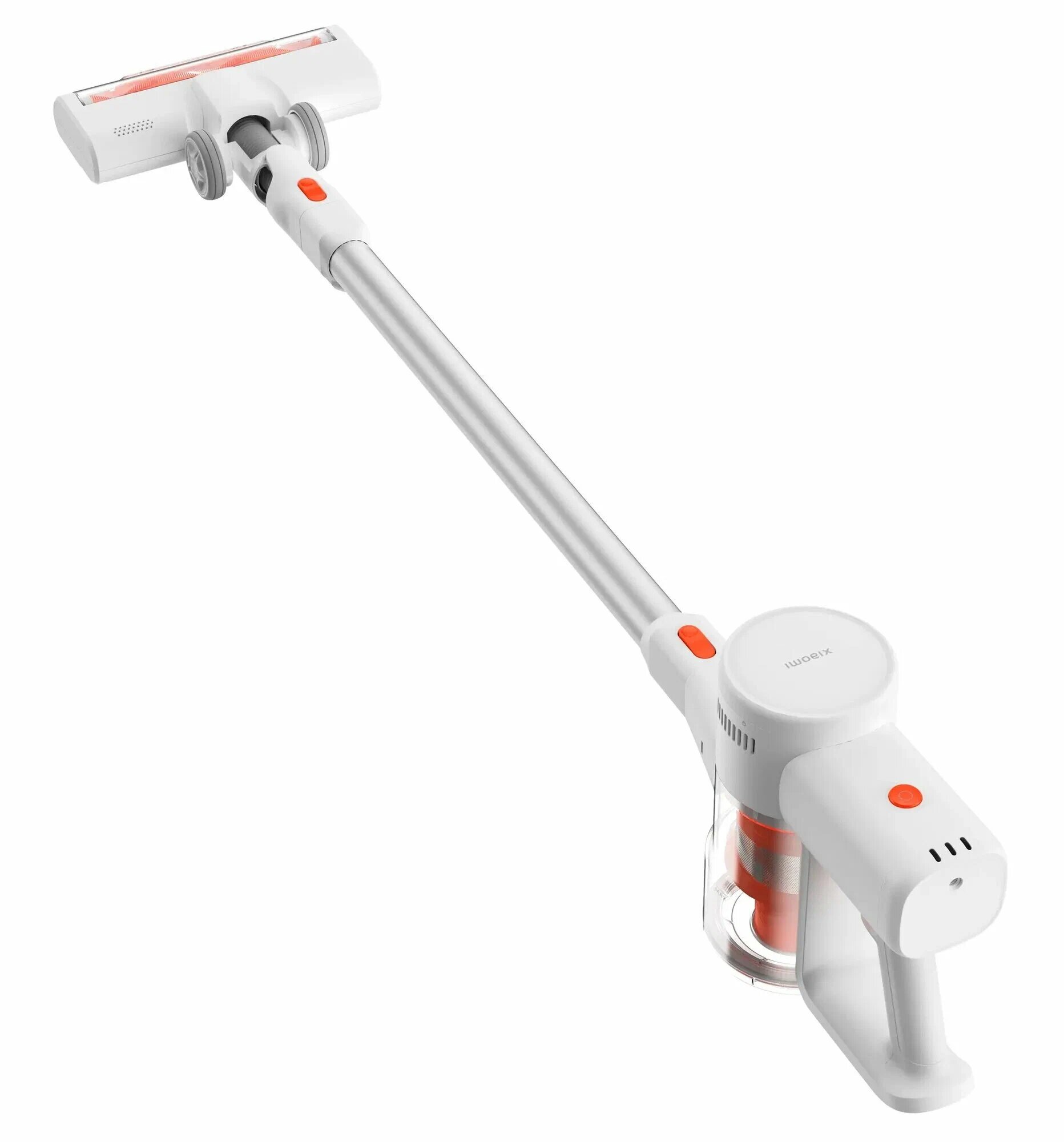 Пылесос Xiaomi "Vacuum Cleaner G20 Lite", вертикальный, белый/оранжевый, 185Вт — фото 1