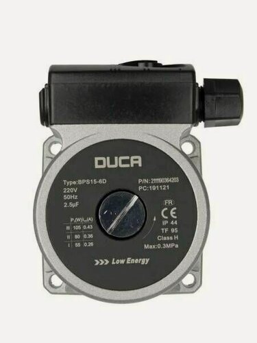 Изображение товара Двигатель циркуляционного насоса DUCA BPS 15-60D, 105W, 3 скорости