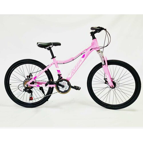 Велосипед GLB TY-605 24 аллюминивая рама 2023-2024 Розовый 19999₽