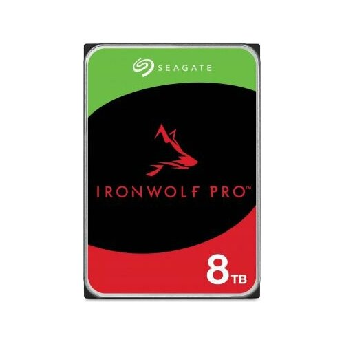 Жесткий диск Seagate SATA-III 8TB NAS Ironwolf Pro 512E 7200rpm 256Mb 35 31274₽