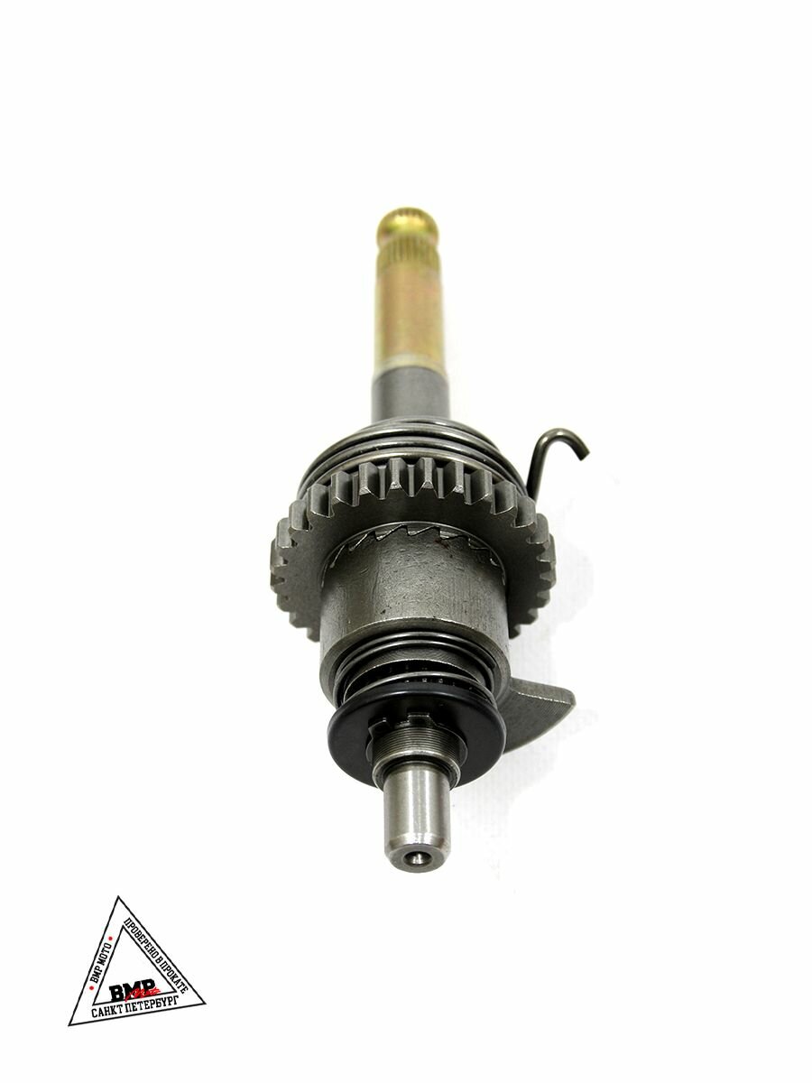 Вал кикстартера в сборе 156FMI (CB125D) 161FMJ (CB150D) на питбайк — фото 1