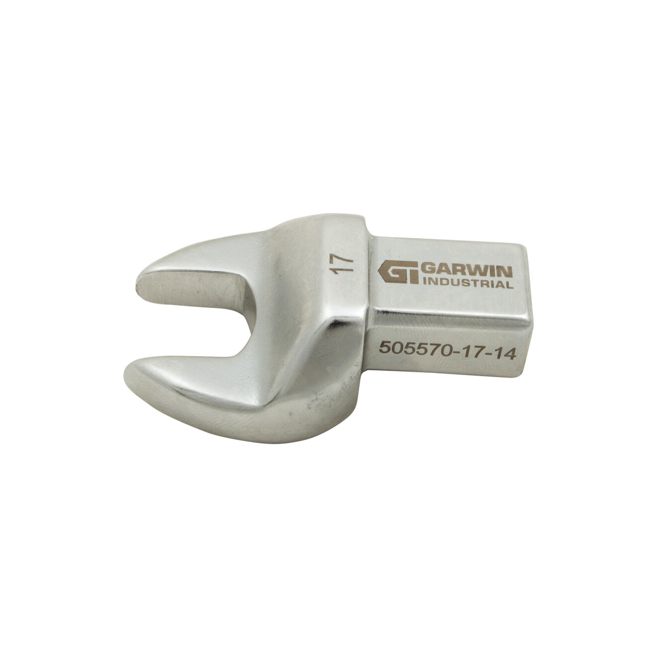 GARWIN INDUSTRIAL 505570-17-14 Насадка для динамометрического ключа рожковая 17 мм, с посадочным квадратом 14х18