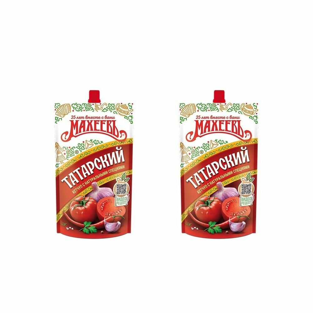 Махеевъ Кетчуп Татарский 300 г, 2 шт