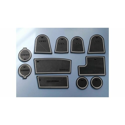 Коврики в ниши салона KIA Ceed 2018- кромка белая 860₽