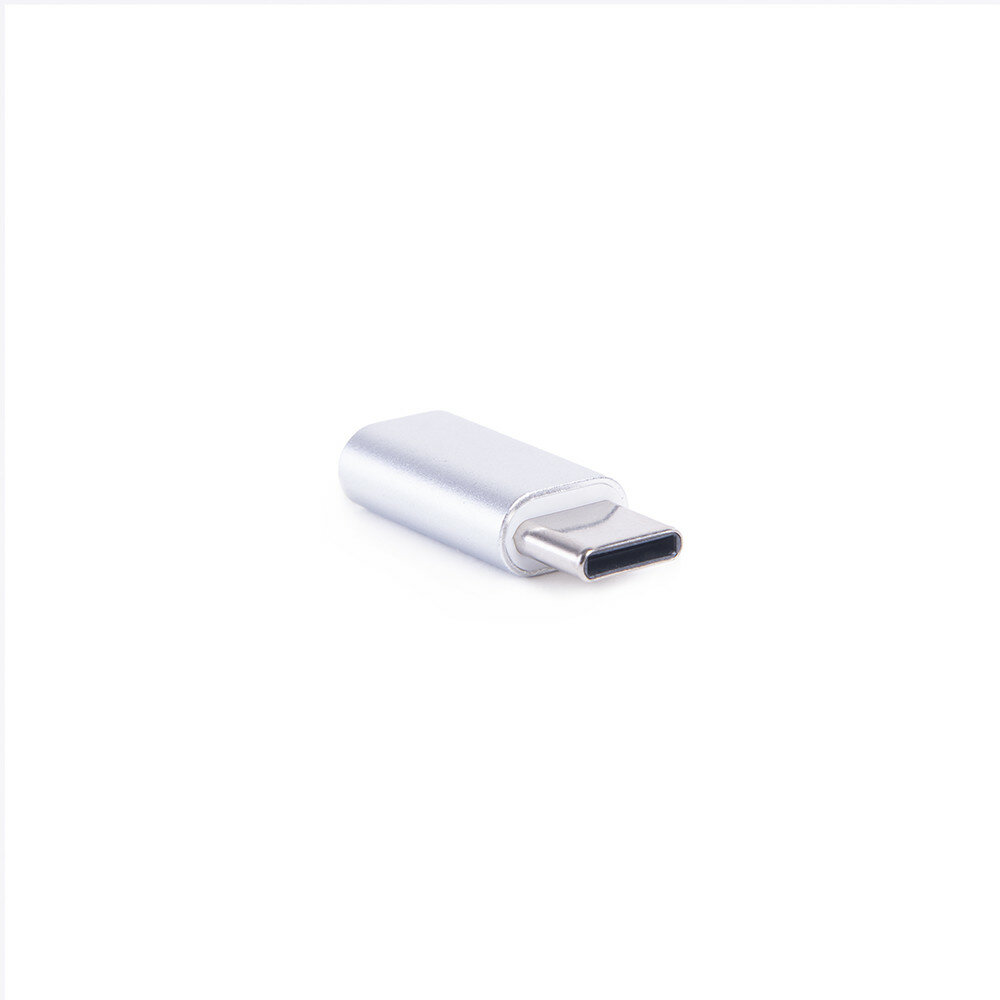 Переходник ATOMevolution USB Type-C 3.1 - USB B micro серебряный
