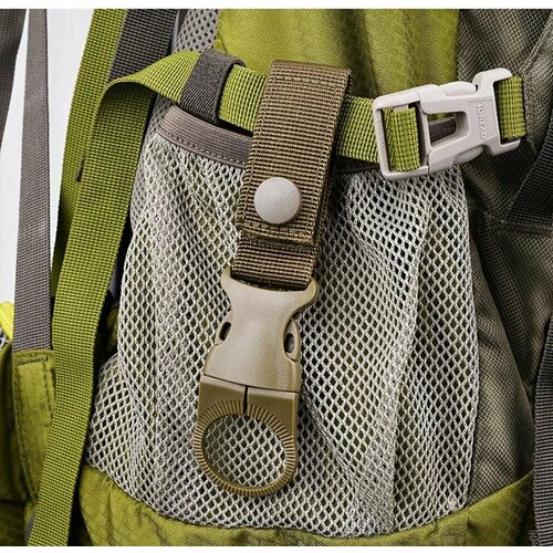 Карабин держатель для бутылки.