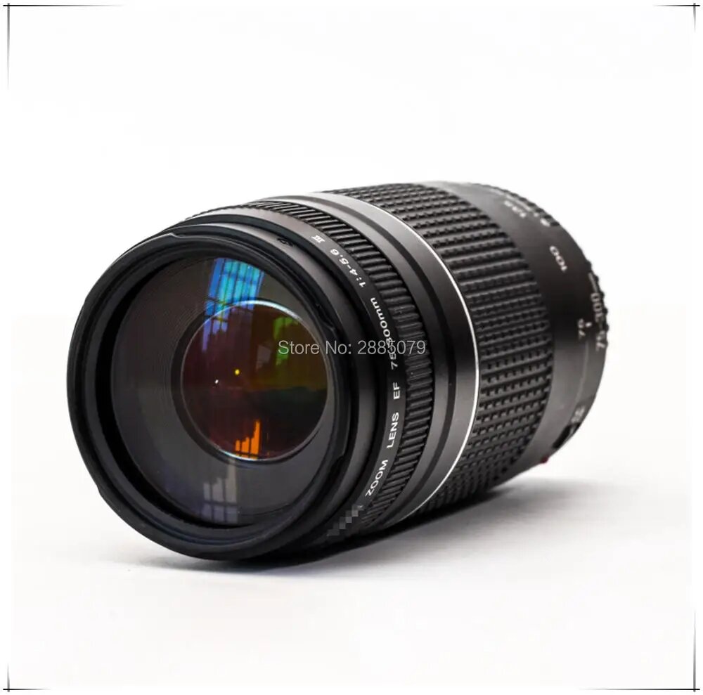 Телеобъектив DHhanqisen Canon EF 75-300 мм F/4-5.6 III, Canon EF-S — фото 1