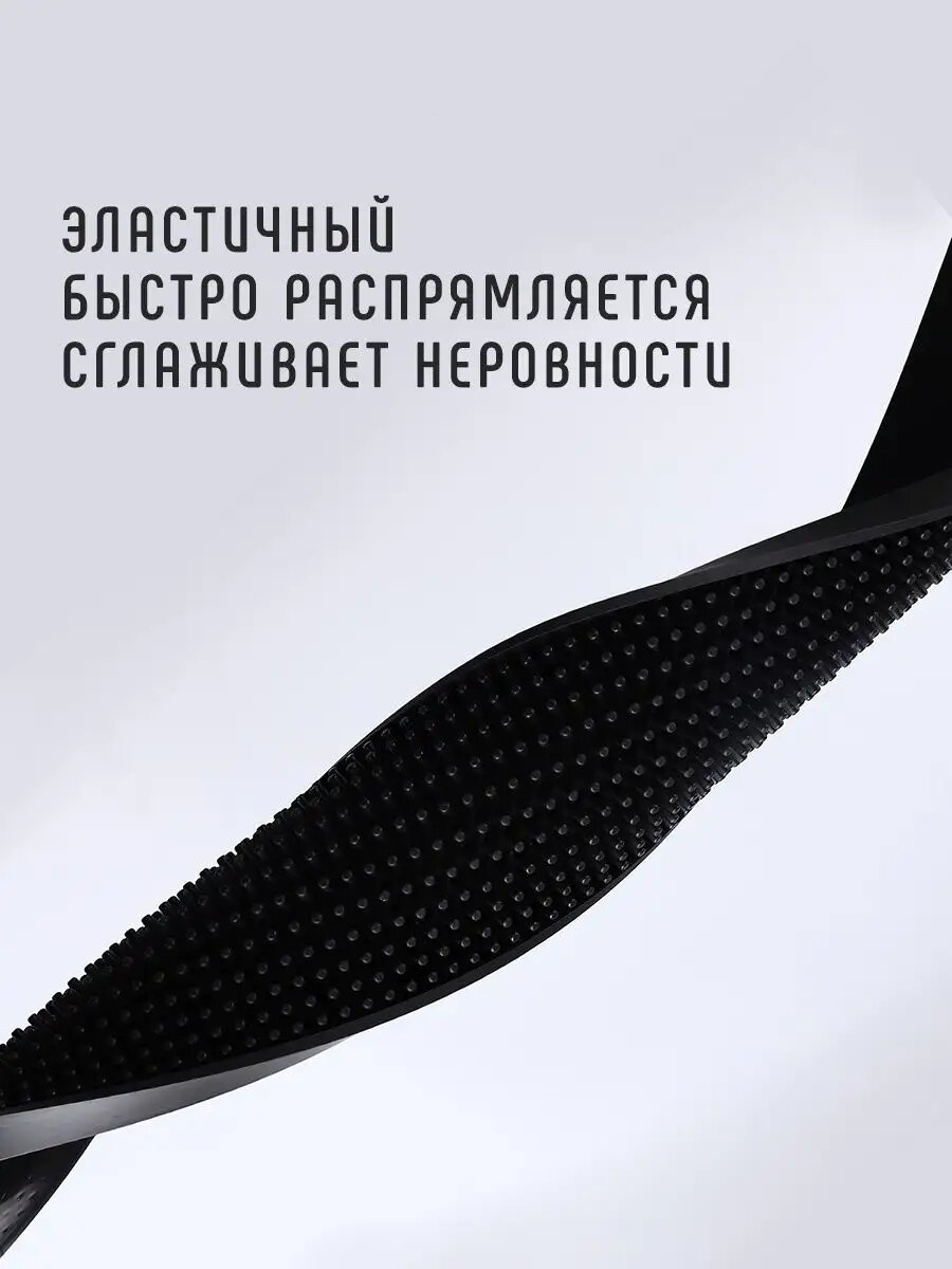 Коврик для сушки посуды резиновый нескользящий Home Balance 45х30 — фото 1