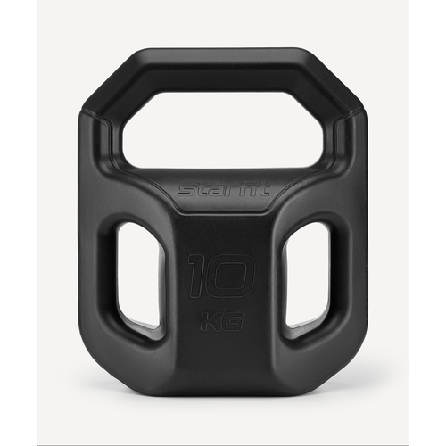 Гиря пластиковая Starfit Db-505, 10 кг, черный