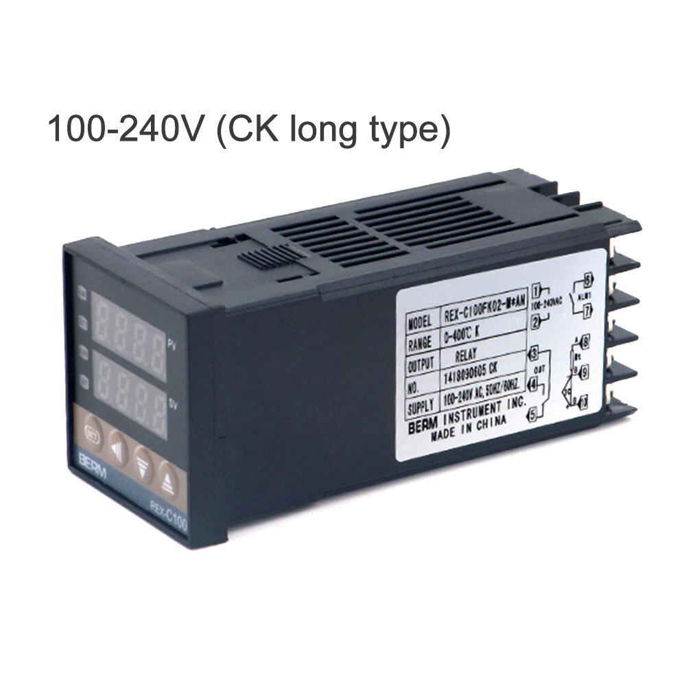 Цифровой ПИД-регулятор температуры REX-C100FK02-M x AN