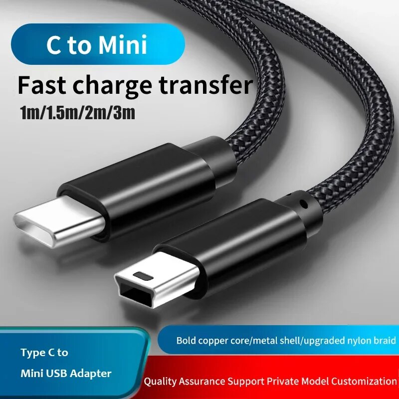 USB Type C к Mini USB кабель для камеры