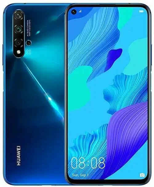 Смартфон HUAWEI nova5T Double SIM 6/128ГБ, Синий，Смартфон HUAWEI nova5T Double SIM 6/128ГБ, Синий