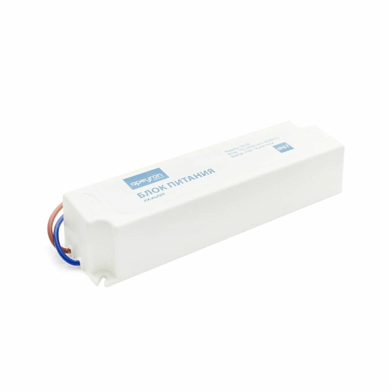 Блок питания APEYRON Electrics 03-23 для светодиодной ленты 75Вт IP67 белый