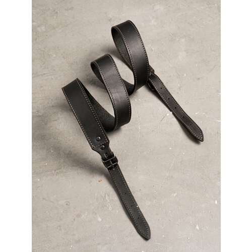 Ремень ружейный кожаный 35 мм погон охота тактический