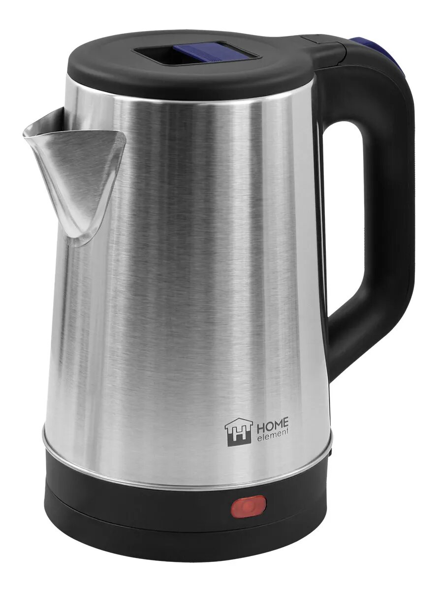 Электрический чайник HOME ELEMENT HE-KT2312 темный топаз металлический 2 л