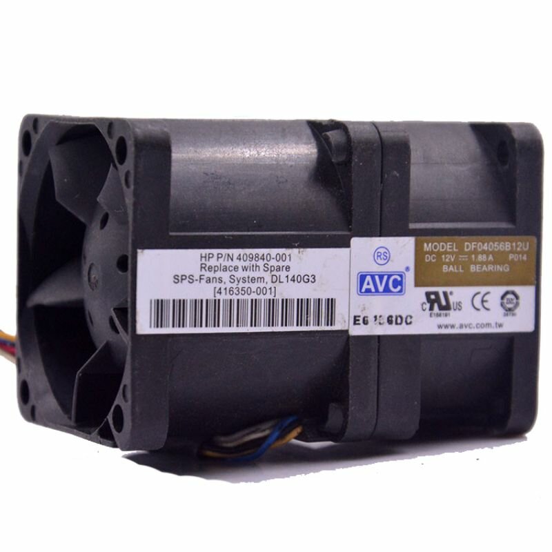 4 см 4056 DF04056B12U 12 В 1,88 А Мощный вентилятор супер объем воздуха 18000 об/мин модифицированный под давлением DIY